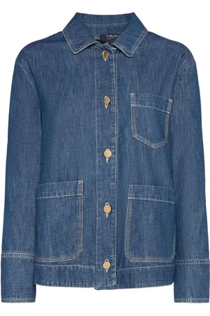 Max Mara Veste En Denim Giulietta