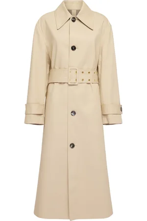 Ami Trench-coat En Toile De Coton Imperméable