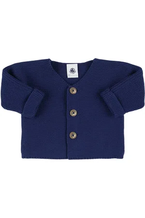 Petit Bateau Cardigan En Maille De Coton