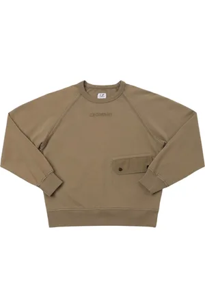 C.P. Company Sweat-shirt En Coton À Col Rond