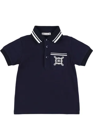 Dolce & Gabbana Polo En Piqué De Coton