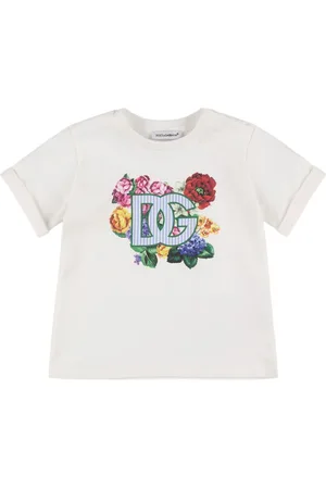 Dolce & Gabbana T-shirt En Jersey De Coton Imprimé