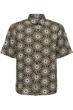 Frescobol Carioca Chemise En Lin Imprimé Castro Copa Sol