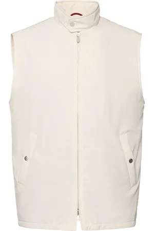 Brunello Cucinelli Gilet Imperméable En Nylon