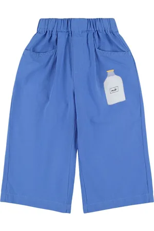 Jelly Mallow Pantalon En Coton Imprimé Lait