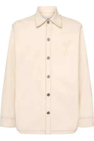 Ami Surchemise En Denim De Coton À Logo Adc