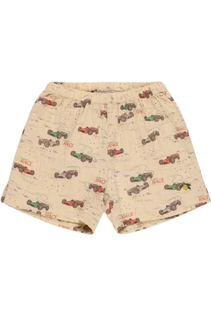 Konges Sløjd Short En Coton Mélangé Tissé Imprimé