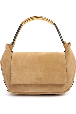 Moschino Sac Porté Épaule En Daim Handle Me