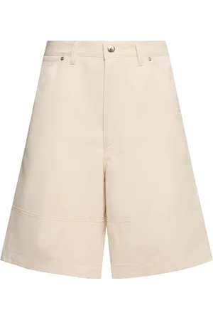 Moncler Short En Sergé De Coton