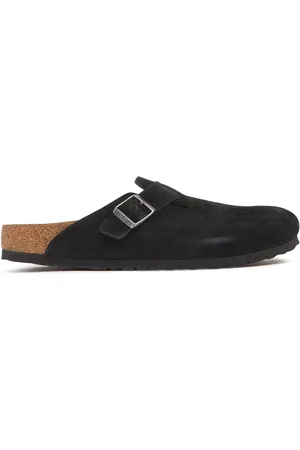 Birkenstock Sandales En Daim Boston