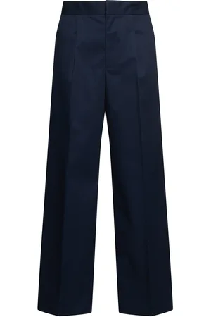 Msgm Pantalon En Coton Mélangé