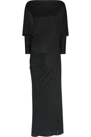 Khaite Robe Midi En Viscose Oron