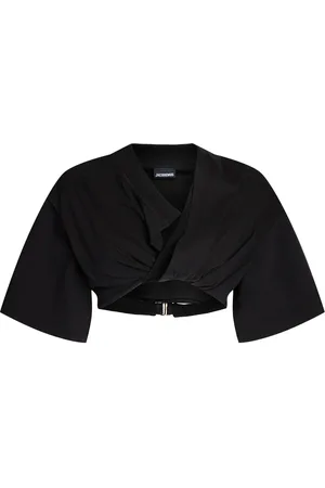 Jacquemus Crop Top Le Tshirt Bahia Court