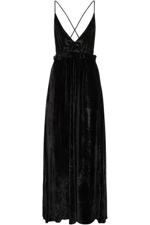 ULLA JOHNSON Robe Longue En Viscose Et Soie Lavinia
