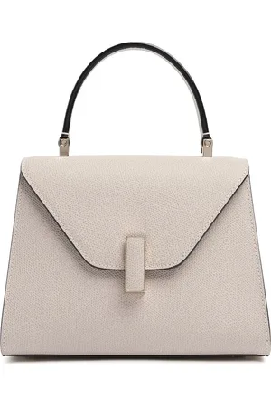 VALEXTRA Sac Mini En Cuir Grainé Iside