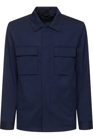 Kiton Surchemise En Laine Mélangée