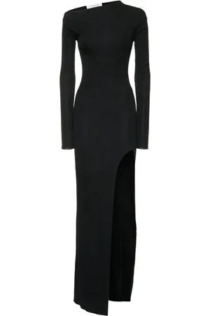 AYA MUSE Robe Longue En Soie Et Viscose Ciro