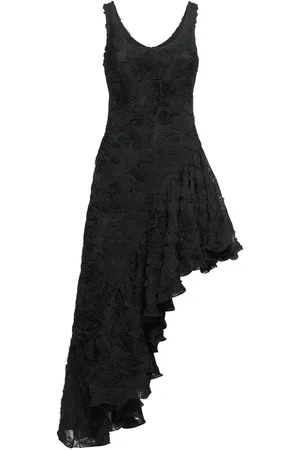 ROTATE Robe En Mesh Fleuri À Volants Tanmieka