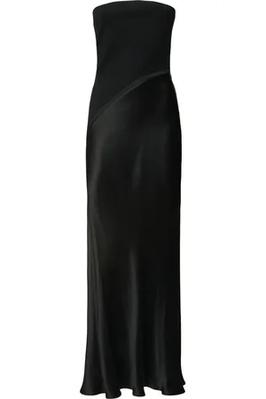 GABRIELA HEARST Robe Longue En Satin De Soie Chiki