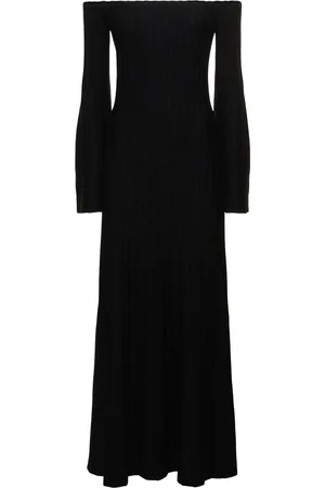 GABRIELA HEARST Robe Midi En Maille De Laine Mélangée Menil