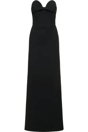 MAGDA BUTRYM Robe Bustier Longue En Laine Mélangée