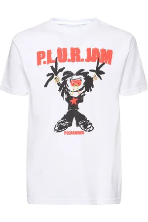 Pleasures T-shirt En Coton Imprimé
