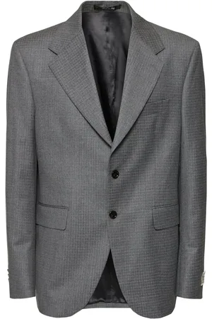 Lc23 Blazer En Laine Ripstop