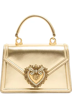 Dolce & Gabbana Sac Mini En Cuir Laminé Devotion