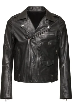 Rick Owens Veste En Cuir Bauhaus Stoges
