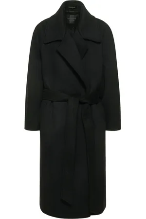 Balenciaga Manteau Raglan En Cachemire Et Laine