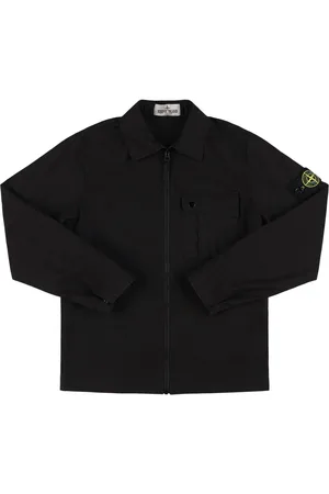 Stone Island Surchemise En Coton Mélangé