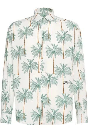 Jacquemus Chemise En Coton Imprimé La Chemise Simon