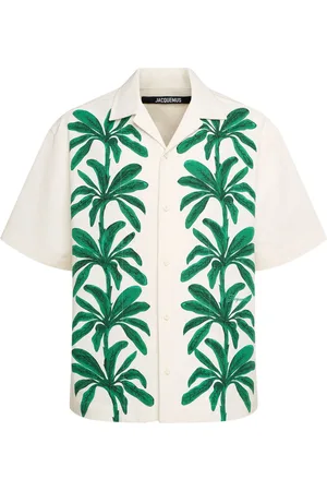 Jacquemus Chemise En Coton Imprimé La Chemise Jean
