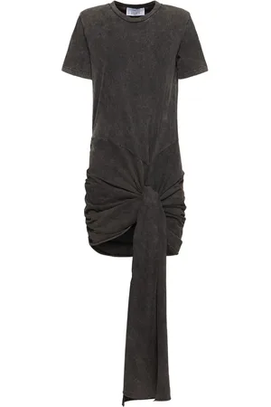 GIUSEPPE DI MORABITO Robe Courte En Jersey De Coton Drapé
