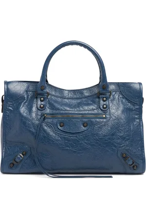 Balenciaga Sac Porté Épaule En Cuir Medium Le City
