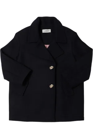 Lanvin Manteau En Laine Mélangée