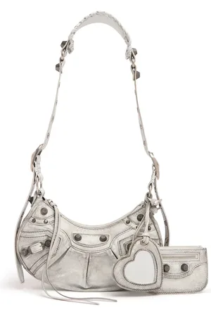 Balenciaga Sac Porté Épaule Xs En Cuir Le Cagole