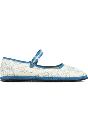 VIBI VENEZIA Chaussures Mary Jane En Coton Messina 10 Mm