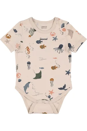 Liewood Body En Jersey De Coton Mélangé Imprimé Mer