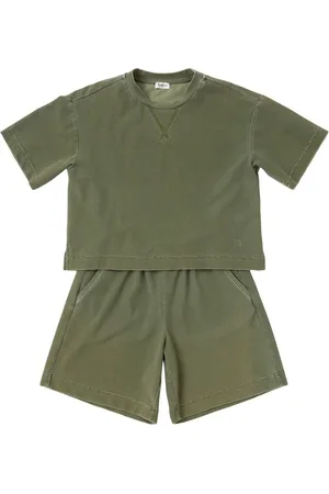 Il gufo T-shirt & Short En Piqué De Coton
