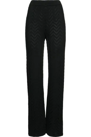 Missoni Pantalon Évasé En Tissu Jacquard À Chevrons