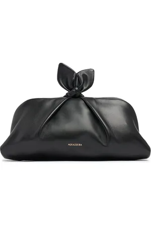 Aquazzura Pochette En Cuir Bow Tie