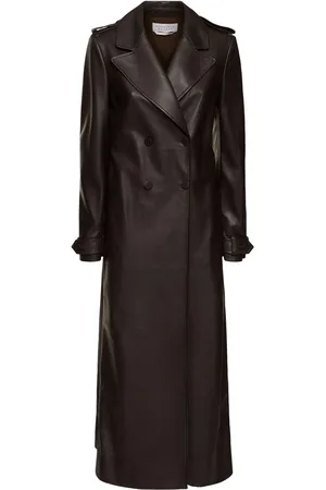 GABRIELA HEARST Manteau Long En Cuir Houstt