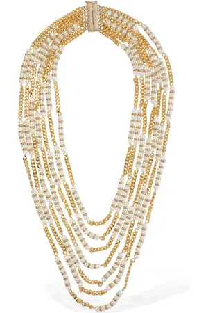 ROSANTICA Collier Long En Fausses Perles Flaminia