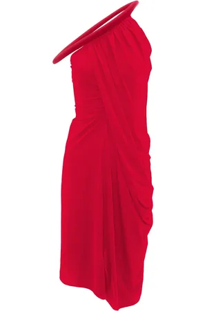 J.W.Anderson Robe Asymétrique En Jersey Froncé