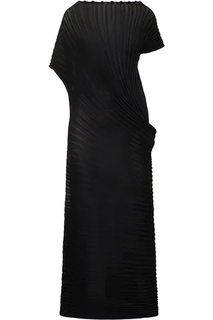 Issey Miyake Robe Longue Plissée