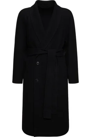 The Row Manteau En Feutre De Laine Doublée Ferro