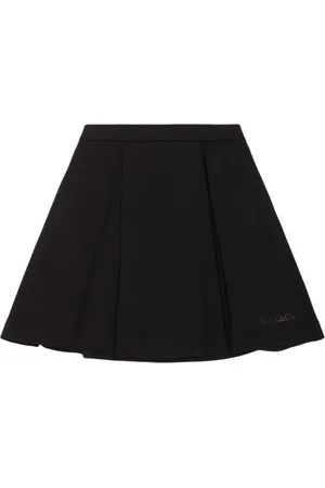 Max&Co. Jupe Courte En Gabardine De Coton À Plis