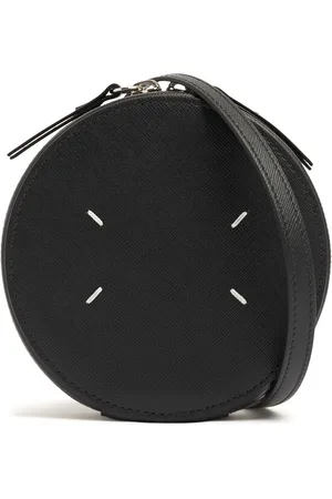 Maison Margiela Sac Rond Micro En Cuir Saffiano