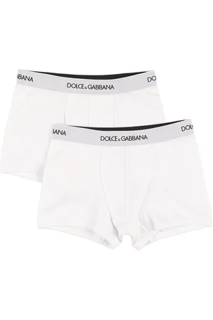Dolce & Gabbana Lot De 2 Boxers En Coton À Logo